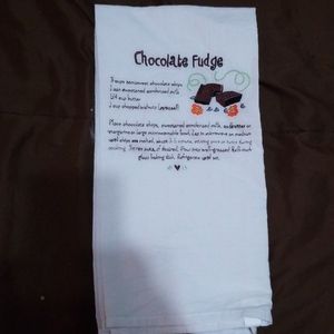 Chocolate Fudge kitchen towel